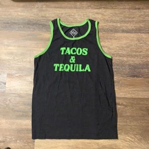 💥💥3 For $10💥💥  "Well Worn" Brand Taco and Tequila Tank Top size Medium